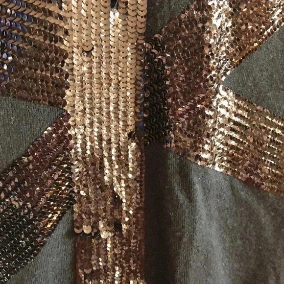 🍋BEBE‎ Sweater Sequined Tunic - Picture 4 of 4